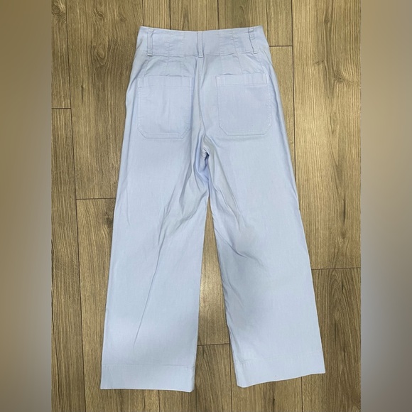 Maeve by Anthropologie The Colette Magic Fabric Crop Wide-Leg‎ Pants Size 26 - Picture 10 of 10